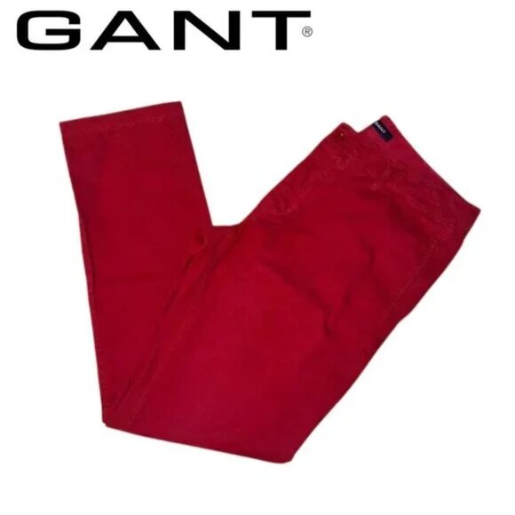 Gant Other - GANT Burgundy Mens Slim Fit Chinos W34 L30
